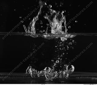 Photo Texture of Water Splashes 0192